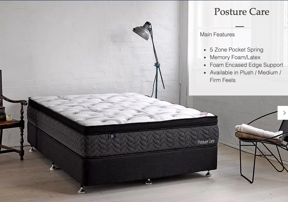 posture care mattress set reviews