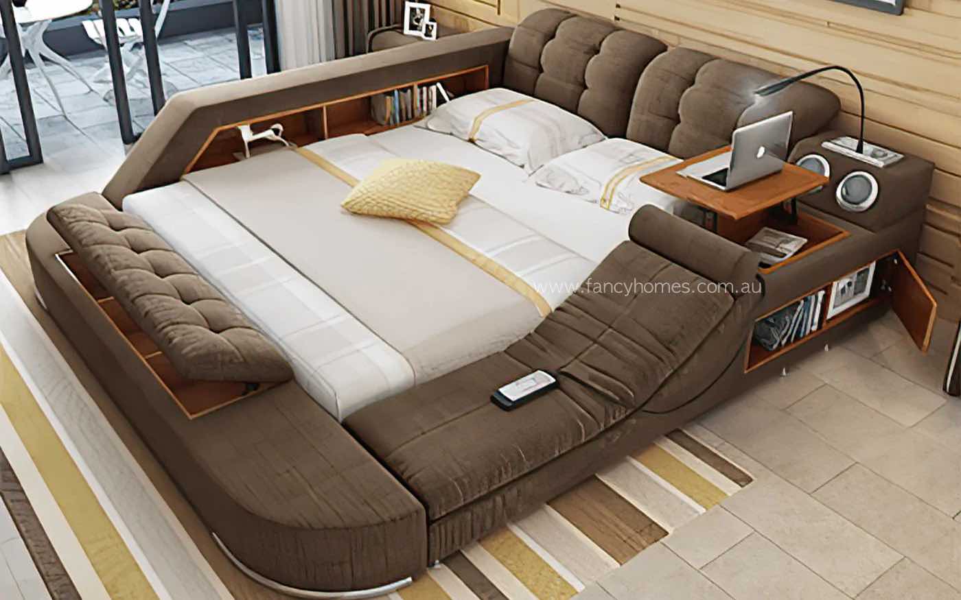 multifunctional sofa bed with storage