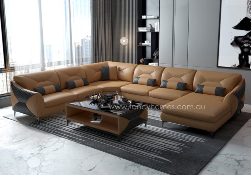 como modular leather sofa
