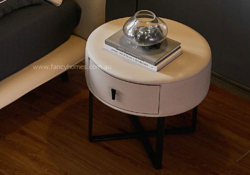 Fancy Homes G-003 Contemporary Bedside Table Night Stand Top