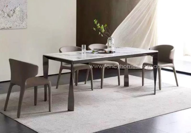 Fancy Homes Florence Sintered Stone Dining Table