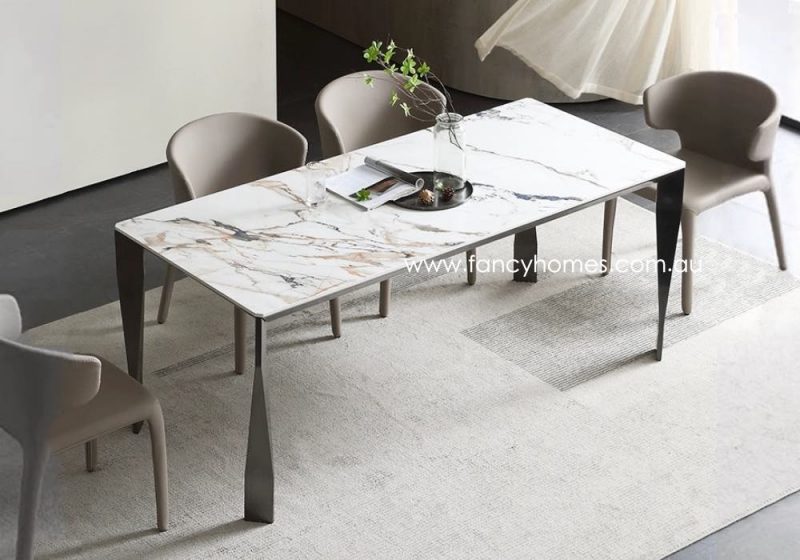 Fancy Homes Florence Sintered Stone Dining Table Top
