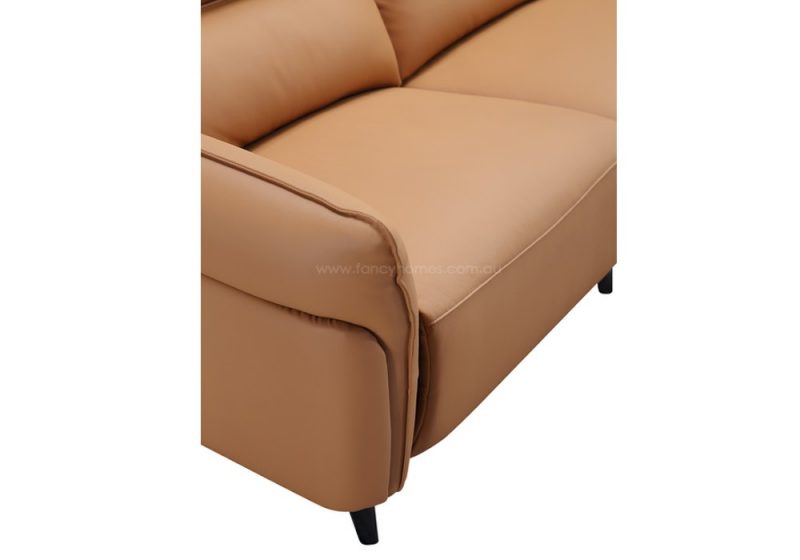 Fancy Homes Haven Electric Recliner 3 Seater Leather Sofa Armrest